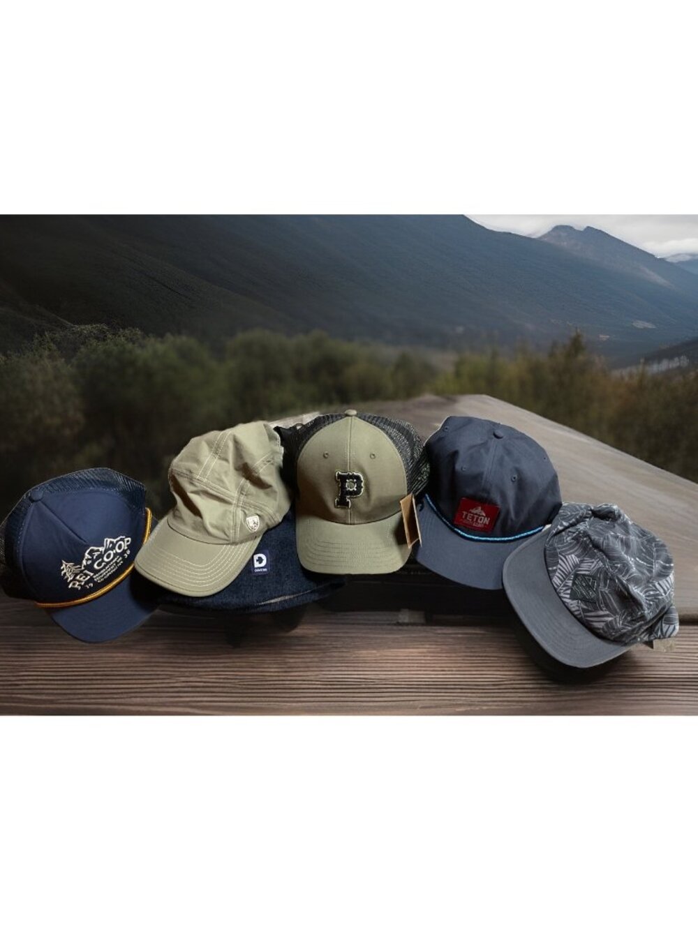 North Face Kuhl REI Dovetail Teton Gravity Research Hat Bundle Lot
